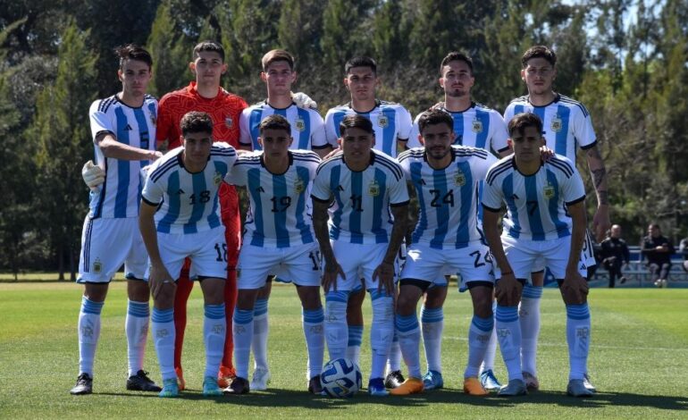 La Selección Sub 23 enfrentará a Uruguay, Chile, Paraguay y Perú en el Preolímpico