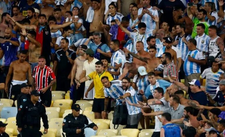 FIFA abrió un expediente contra Brasil y Argentina tras los incidentes en el Maracaná: sus posibles sanciones