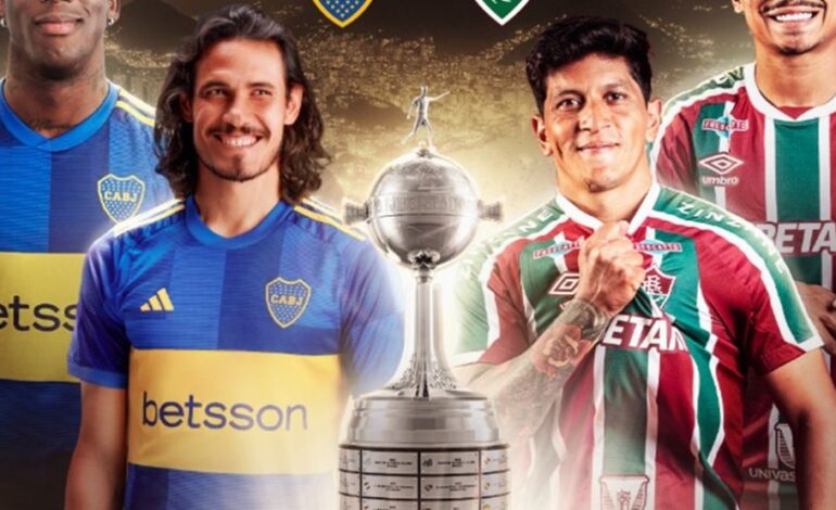 Boca va por su séptima Copa Libertadores ante Fluminense