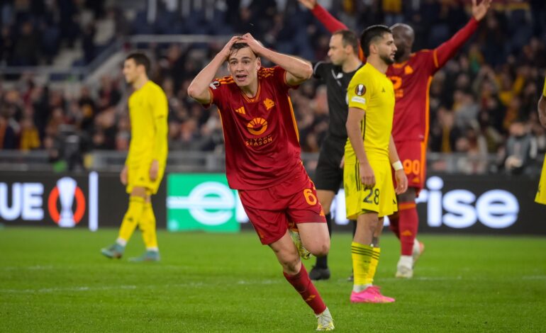 Europa League: triunfazo de la Roma con Paredes