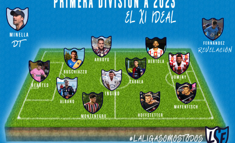 Liga Santafesina: así quedó el once ideal de la temporada 2023 en Primera División