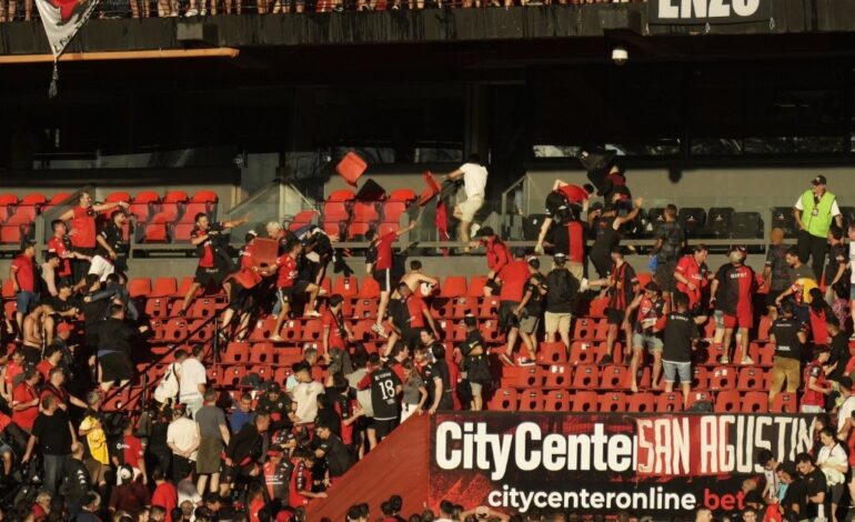 Ignacio Astore, presidente de Newell’s, y su reacción ante los destrozos en el Coloso en Colón vs. Gimnasia
