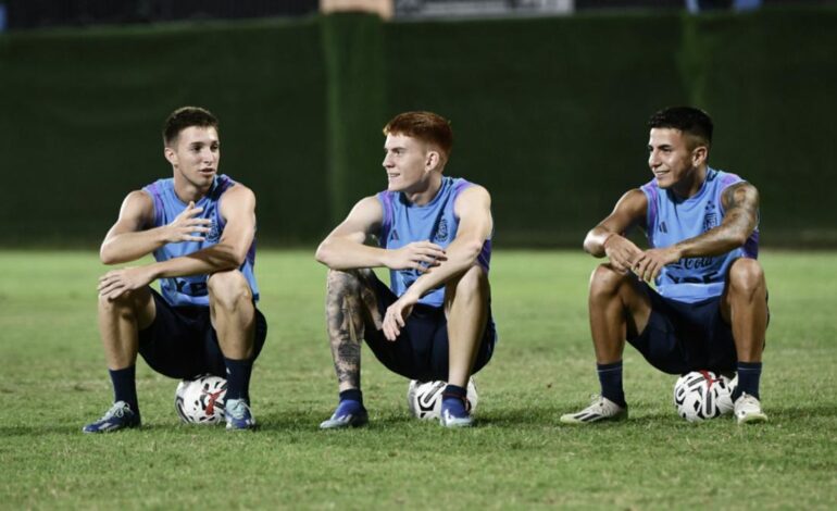 Argentina va por la victoria ante Chile en el cuadrangular final del Preolímpico