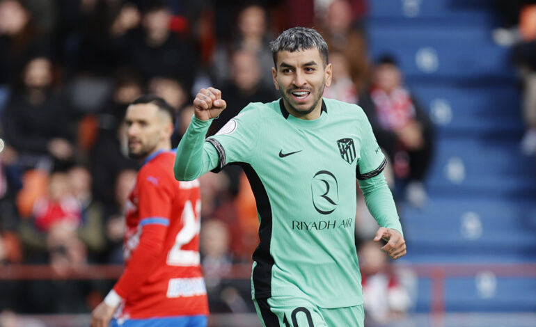Atlético Madrid avanzó en la Copa del Rey con un gol de Ángel Correa