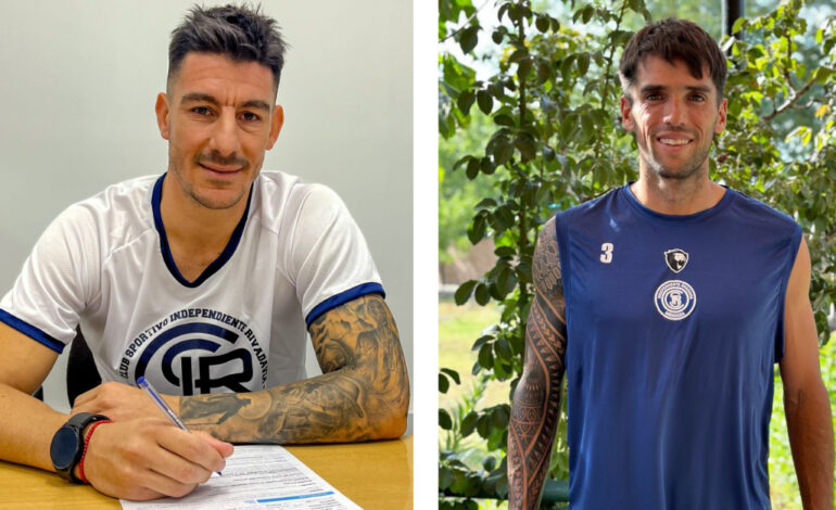 Independiente Rivadavia presentó a dos ex Colón como nuevos refuerzos