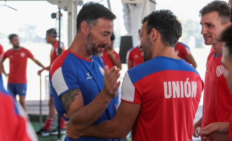 Unión arrancó con todo: la alegría del Kily al recibir a Gamba y Bruno Pittón