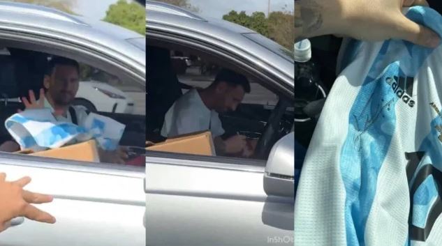 VIDEO: Messi y el increíble gesto con un hincha que se volvió viral