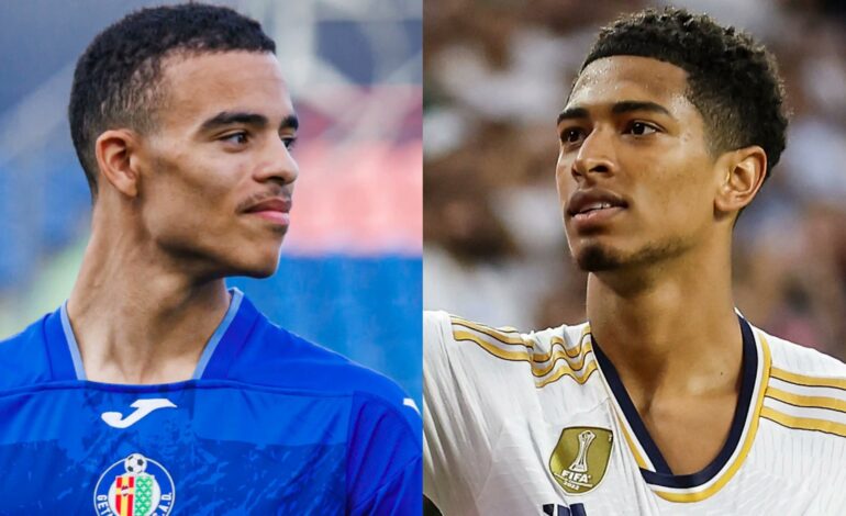 Escándalo en La Liga: el grave cruce entre Bellingham y Greenwood, que Getafe pidió que investiguen