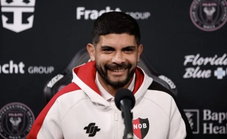 Banega palpitó Inter Miami-Newell’s y avisó: «Le llego a hacer algo a Messi y me matan, ja»