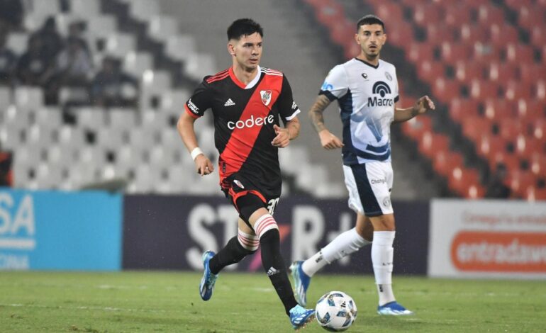 Malas noticias en River: Se lesionó Mastantuono