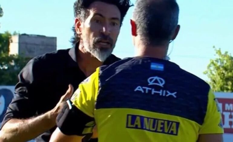 La polémica expulsión de Eduardo Domínguez en Junín