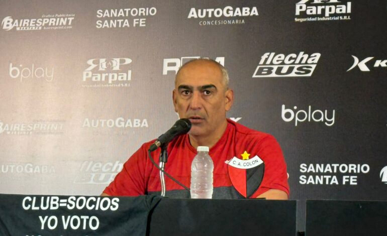  Iván Delfino en conferencia: «Vamos a salir a ganar todos los partidos»