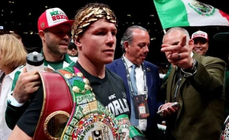 EN LAS VEGAS y a la Medianoche: GRAN pelea Canelo-Crawford: HORA EXACTA y quien transmite ¿SÓLO NETFLIX?