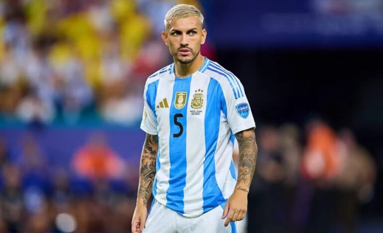 La revelación de Paredes: «Messi estuvo tres meses sin hablarme»