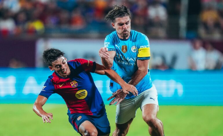 En un partidazo, Barcelona venció por penales a Manchester City y se quedó con el amistoso de pretemporada