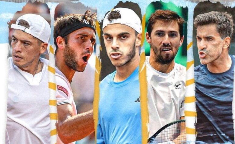 Coria dio la lista preliminar para las finales de la Copa Davis