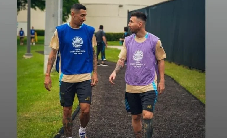 El sentido posteo de Di María tras su último entrenamiento