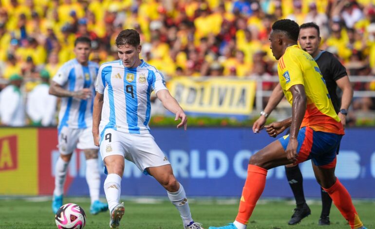 Con polémica, la Selección Argentina perdió ante Colombia por las Eliminatorias Sudamericanas