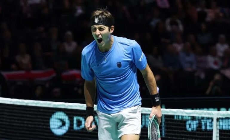 Copa Davis: Tomás Etcheverry sigue encantado en Manchester