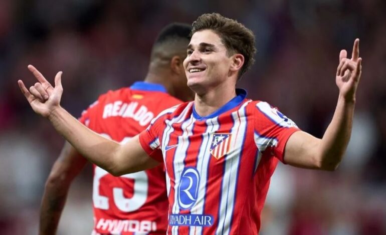 VIDEO: Golazo de Julián Álvarez en Atlético de Madrid vs. Rayo Vallecano