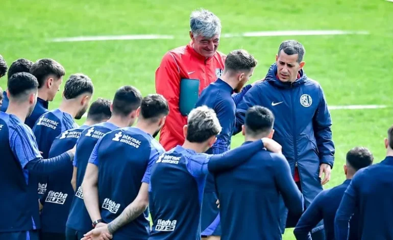 La curiosa posición en la que Romagnoli probó a Muniain en una práctica de San Lorenzo