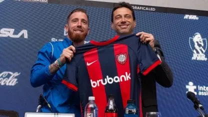 Tras su primera práctica, Iker Muniain fue presentado en San Lorenzo: «Estoy para jugar ya»