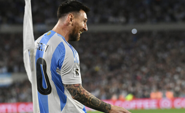 Messi tras la goleada: «Cuando estoy acá parece que soy un pibe»