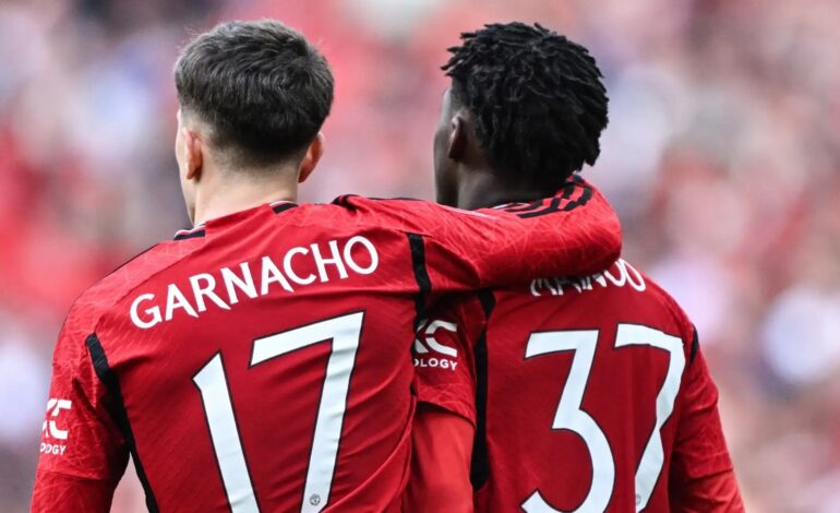 El inédito pedido del Manchester United al City por Garnacho y Mainoo
