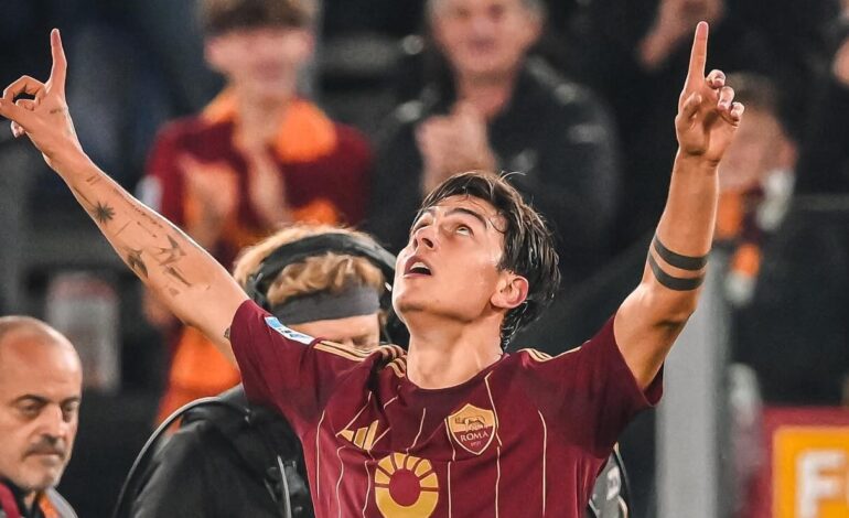 Con gol de Dybala, la Roma se recuperó frente a Torino