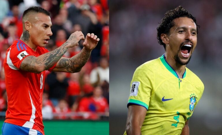 Chile y Brasil se enfrentan en un duelo clave