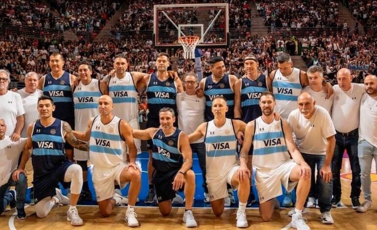 Emocionante: la Generación Dorada volvió a jugar un partido después de 20 años