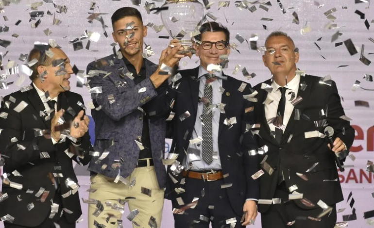 Brian Impellizzeri también se llevó el oro en la Fiesta del Deporte