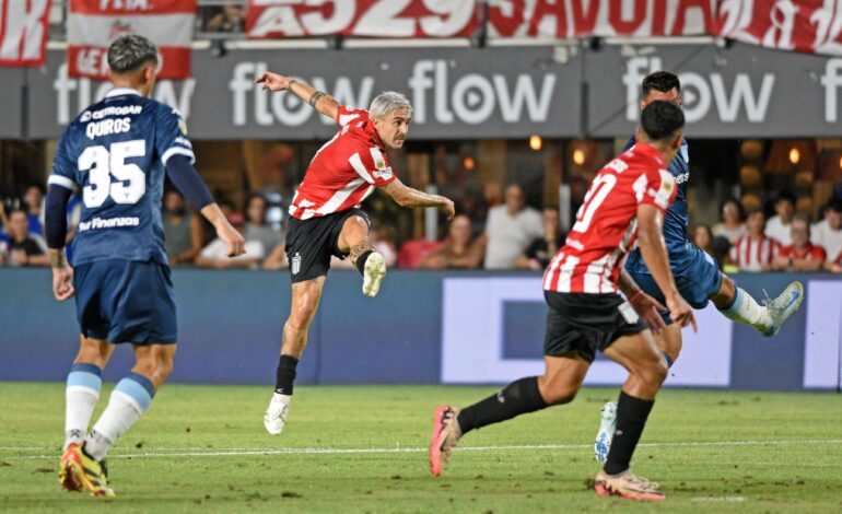 Estudiantes bajó a Racing y lidera su zona en el Torneo Apertura