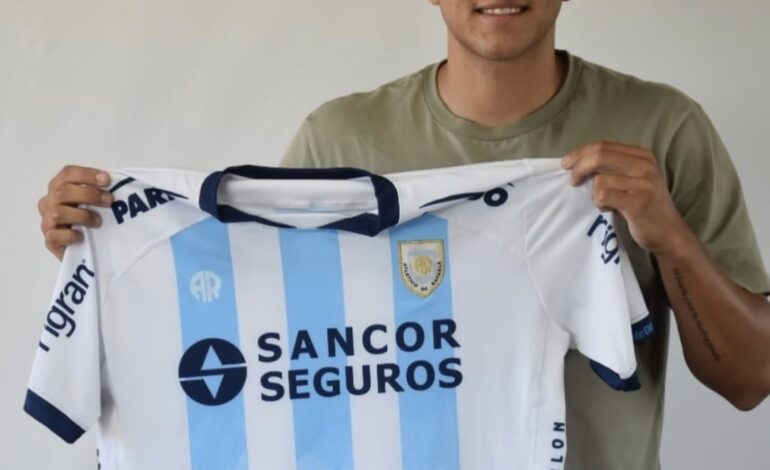 COLÓN: Nicolás Utrera fue presentado en Atlético Rafaela
