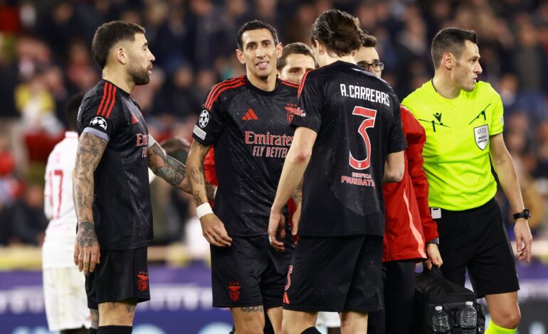 Di María jugó 20 minutos y se lesionó en el triunfo de Benfica