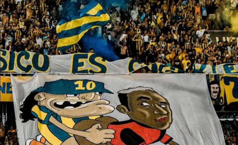 VIDEO LA POLÉMICA BANDERA «CANALLA» para burlar a Newells ¿Malcorra-Keylor? y un recibimiento APOTEÓSICO