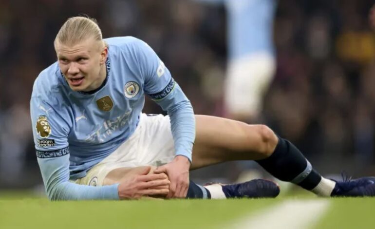 SE LESIONÓ LA RODILLA Erling Haaland, ¿Juega la REVANCHA vs. Real Madrid? a 4 días… VIDEO
