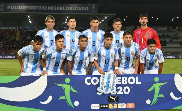 Sub 20: Argentina debuta en el Hexagonal Final ante Chile