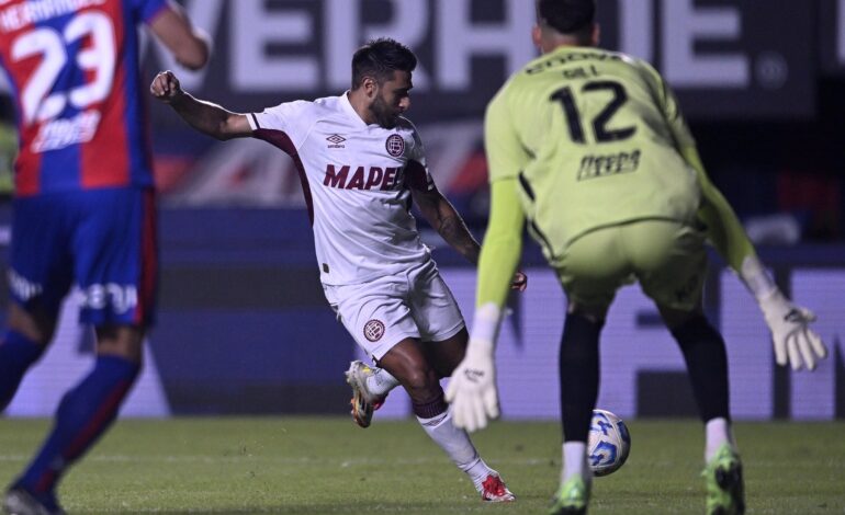 San Lorenzo empató con Lanús por el Torneo Apertura y se fue reprobado del Nuevo Gasómetro