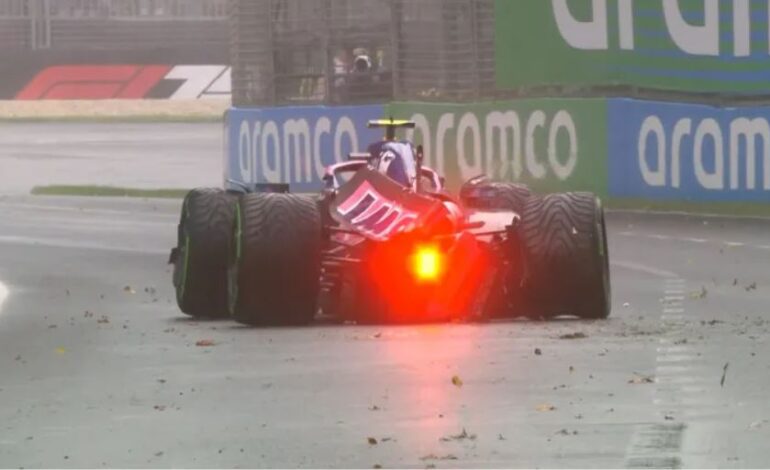 VIDEO F1 GP de AUSTRALIA: ATENCIÓN Colapinto: Jack Doohan destrozó su Alpine en un accidente en la vuelta 1