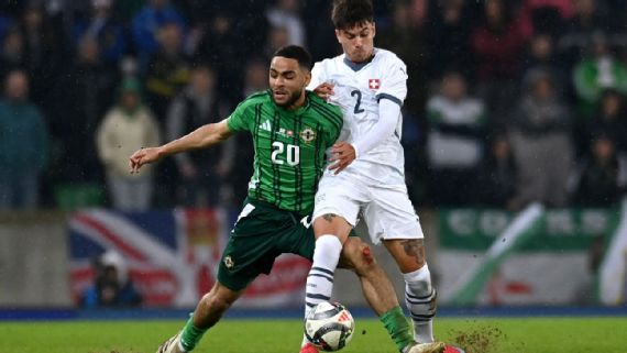 Blondel debutó en Suiza en el empate con Irlanda del Norte y tuvo dedicatoria especial