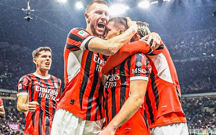 Milan goleó a Inter y se clasificó a la final de la Coppa Italia