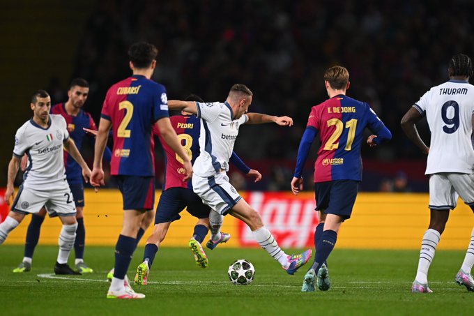 En un partidazo lleno de goles, Barcelona e Inter igualaron en la ida de las semifinales de la UCL