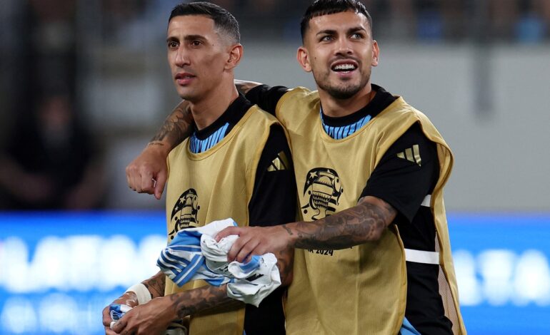 Di María y Paredes desmienten estar vinculados con las apuestas ilegales
