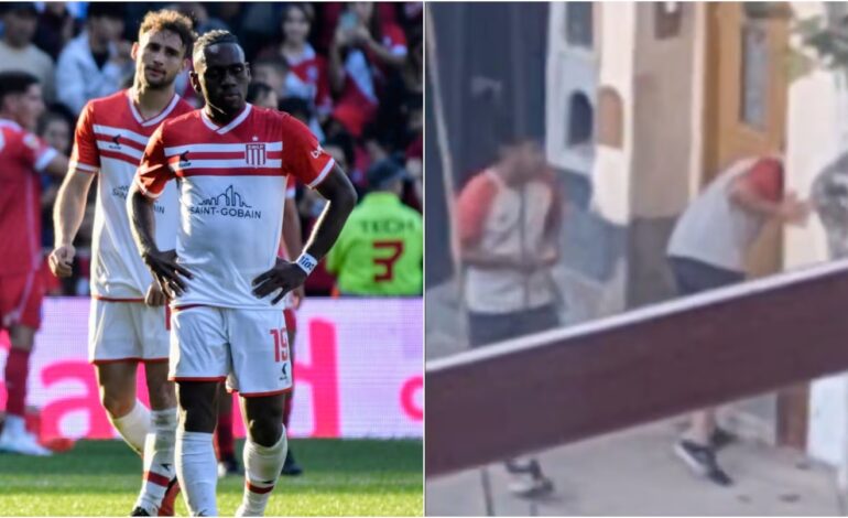 ¡DOÑA! Manyoma mandó la pelota a lo de una vecina y personal de Argentinos Jrs fue a buscarla