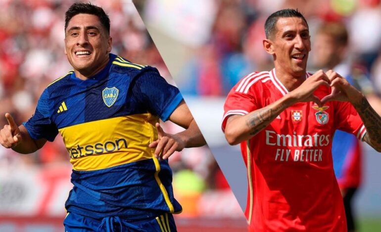Boca pone en marcha su sueño mundialista ante el Benfica de Di María y Otamendi