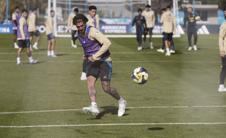 Con dos certezas y una duda: el último ensayo de la Selección Argentina antes de visitar a Chile