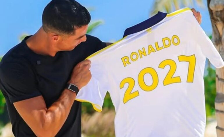 CRISTIANO RONALDO renovó contrato con Al Nassr