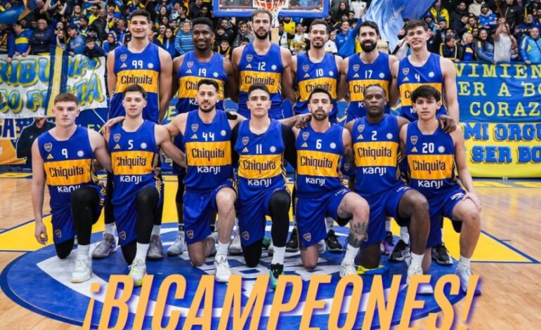 Liga Nacional de Basquet: BOCA ES BICAMPEÓN