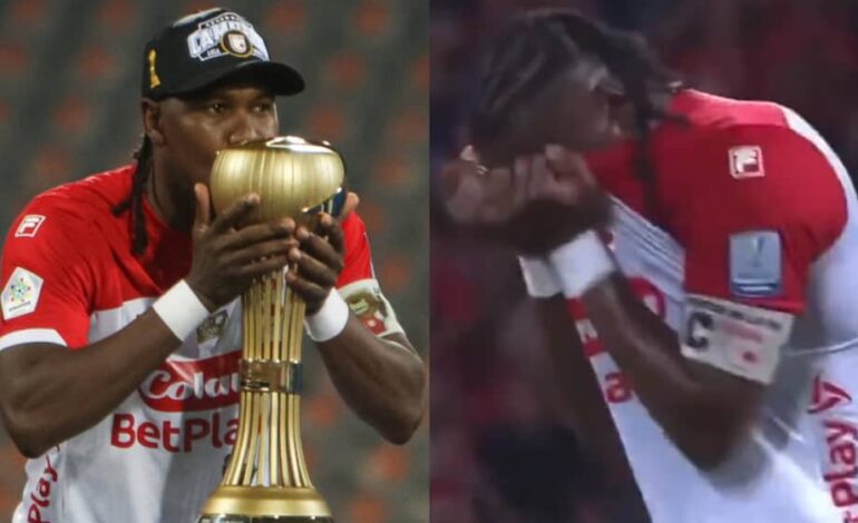 Hugo Rodallega se lesionó, lloró, entró y marcó el gol del título